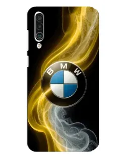 Чехол для Meizu 16xs с картинкой «Золотистый дым BMW»