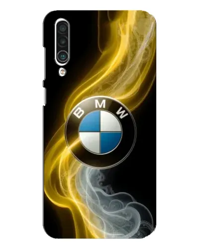 Чехол для Meizu 16xs с картинкой «Золотистый дым BMW»