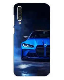 Чехол для Meizu 16xs с картинкой «Голубая BMW M4»