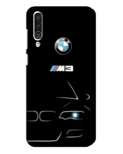 Чехол для Meizu 16xs с картинкой «Минималистичный принт BMW M3»