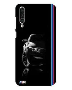 Чехол для Meizu 16xs с картинкой «Силуэт BMW в темноте»