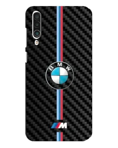 Чехол для Meizu 16xs с картинкой «Эмблема BMW и карбон»