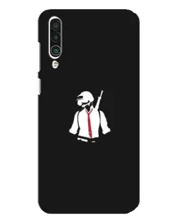 Чехол для Meizu 16xs с картинкой «PUBG — силуэт воина»
