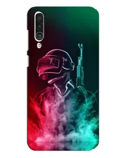 Чехол для Meizu 16xs с картинкой «PUBG — огненный воин»