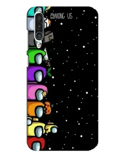 Чехол для Meizu 16xs с картинкой «Команда Among Us»