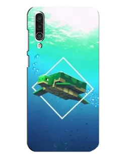 Чехол для Meizu 16xs с картинкой «Черепаха Minecraft»