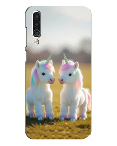 Чехол для Meizu 16xs с картинкой «Пара единорогов»