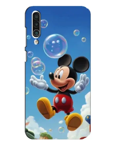 Чехол для Meizu 16xs с картинкой «Mickey и мыльные пузыри»