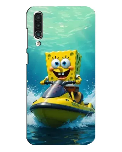 Чехол для Meizu 16xs с картинкой «Спанч Боб на гидроцикле» Чехол для Meizu 16xs с картинкой «Спанч Боб на гидроцикле»