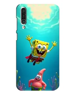Чехол для Meizu 16xs с картинкой «Спанч Боб под водой»