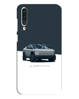 Чехол для Meizu 16xs с картинкой «Серебристый Cybertruck Tesla»
