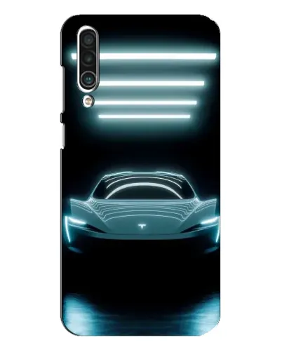 Чехол для Meizu 16xs с картинкой «Tesla в неоне» Чехол для Meizu 16xs с картинкой «Tesla в неоне»