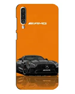 Чехол для Meizu 16xs с картинкой «Оранжевый Mercedes AMG»