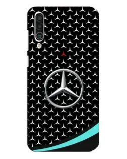Чехол для Meizu 16xs с картинкой «Mercedes — бирюзовый акцент»