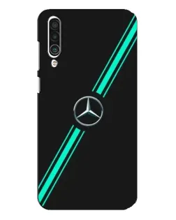 Чехол для Meizu 16xs с картинкой «Спортивные линии Mercedes»