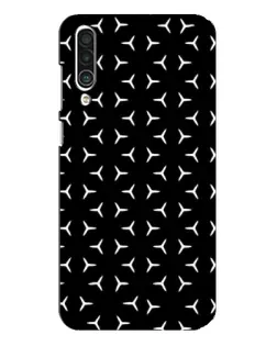 Чехол для Meizu 16xs с картинкой «Mercedes паттерн звезд»