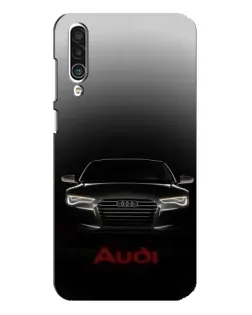 Чехол для Meizu 16xs с картинкой «Audi — градиентный контур» Чехол для Meizu 16xs с картинкой «Audi — градиентный контур»