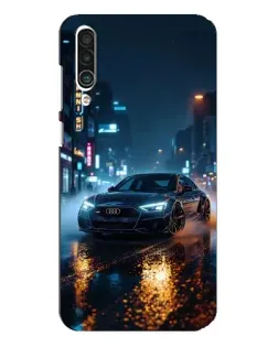 Чехол для Meizu 16xs с картинкой «Ночной город и Audi» Чехол для Meizu 16xs с картинкой «Ночной город и Audi»
