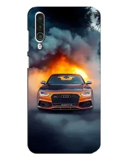 Чехол для Meizu 16xs с картинкой «Audi в огненном дыму» Чехол для Meizu 16xs с картинкой «Audi в огненном дыму»