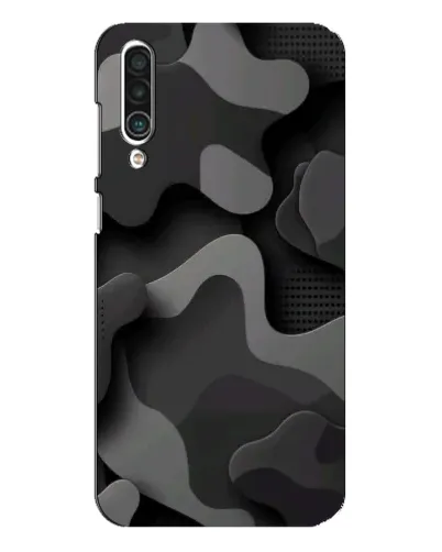 Чехол для Meizu 16xs с картинкой «Темный абстрактный камуфляж»