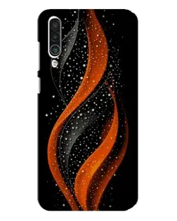 Чехол для Meizu 16xs с картинкой «Огненная звездная волна»