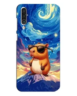 Чехол для Meizu 16xs с картинкой «Капибара Ван Гога»