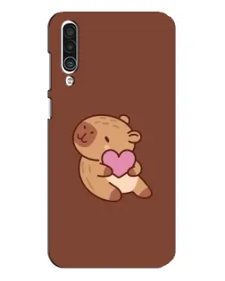Чехол для Meizu 16xs с картинкой «Капибара с сердцем»