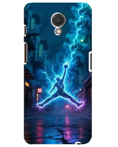 Чехол для Meizu M6s с картинкой «Jordan Gold Jumpman»