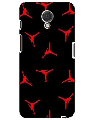 Чехол для Meizu M6s с картинкой «Jordan Red Pattern»