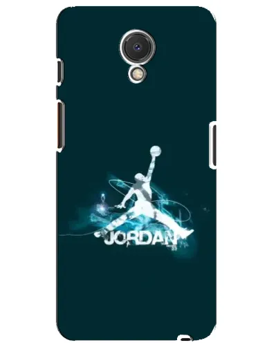 Чехол для Meizu M6s с картинкой «Jordan Blue Fire»
