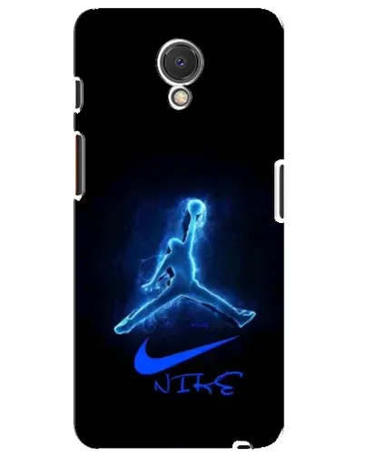 Чехол для Meizu M6s с картинкой «Jordan Neon Blue»