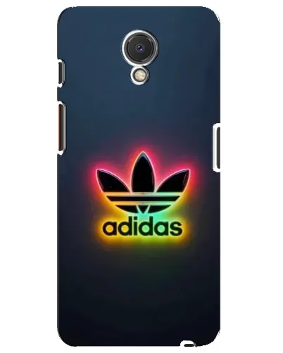 Чехол для Meizu M6s с картинкой «Неоновый Adidas»