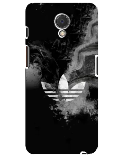 Чехол для Meizu M6s с картинкой «Абстрактный дым Adidas»