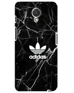 Чехол для Meizu M6s с картинкой «Белый мрамор Adidas»