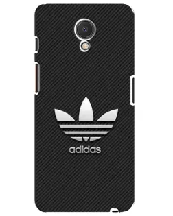 Чехол для Meizu M6s с картинкой «Adidas Карбоновая текстура»
