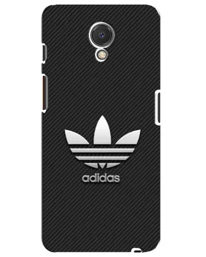 Чехол для Meizu M6s с картинкой «Adidas Карбоновая текстура»