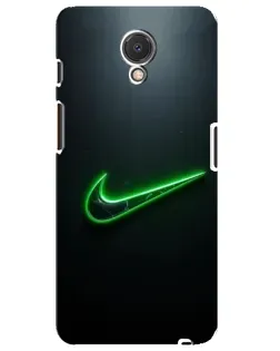 Чохол для Meizu M6s з картинкою «Неоновий контур Nike» Чохол для Meizu M6s з картинкою «Неоновий контур Nike»