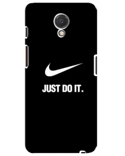 Чехол для Meizu M6s с картинкой «Классический принт Nike»