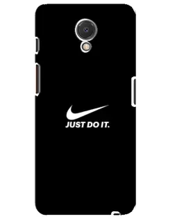 Чехол для Meizu M6s с картинкой «Минимализм от Nike»
