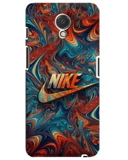 Чехол для Meizu M6s с картинкой «Nike в абстракции»