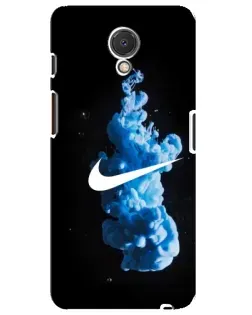 Чехол для Meizu M6s с картинкой «Nike и синий дым»