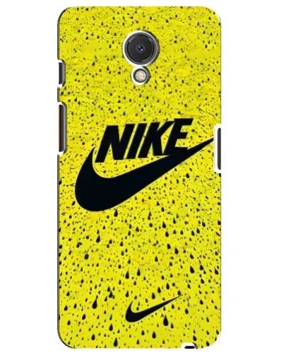 Чехол для Meizu M6s с картинкой «Желтый текстурный Nike» Чехол для Meizu M6s с картинкой «Желтый текстурный Nike»