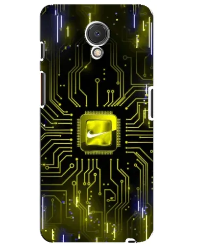 Чехол для Meizu M6s с картинкой «Nike — золотая искра» Чехол для Meizu M6s с картинкой «Nike — золотая искра»