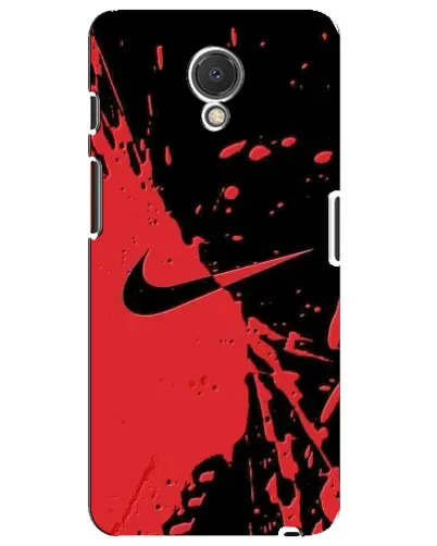 Чехол для Meizu M6s с картинкой «Красные брызги Nike» Чехол для Meizu M6s с картинкой «Красные брызги Nike»