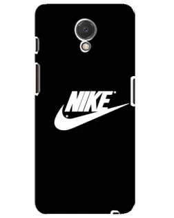 Чехол для Meizu M6s с картинкой «Мазки краски Nike»