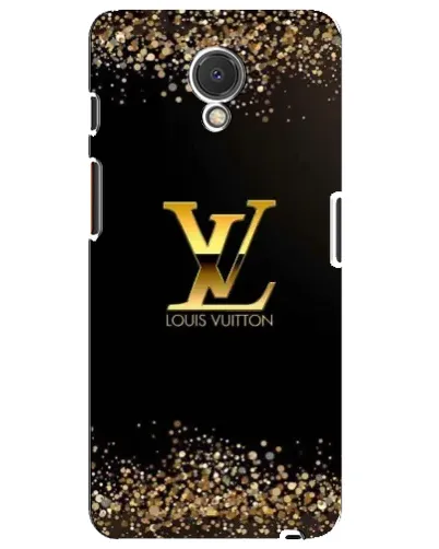 Чехол для Meizu M6s с картинкой «LV — золотые искры»