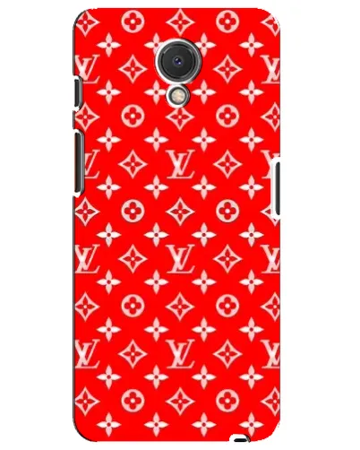 Чехол для Meizu M6s с картинкой «Яркий паттерн LV»