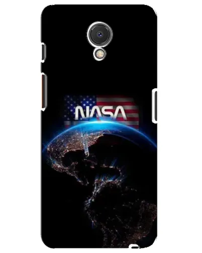 Чехол для Meizu M6s с картинкой «Земля из космоса NASA»