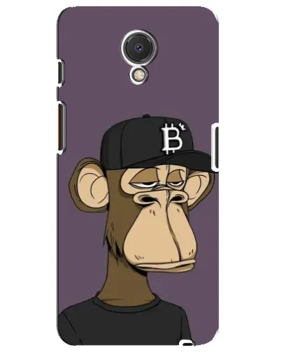 Чехол для Meizu M6s с картинкой «Bored Ape в кепке» Чехол для Meizu M6s с картинкой «Bored Ape в кепке»