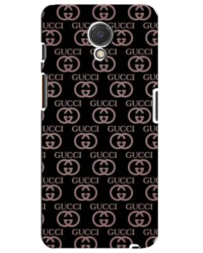 Чехол для Meizu M6s с картинкой «Классическая монограмма Gucci»